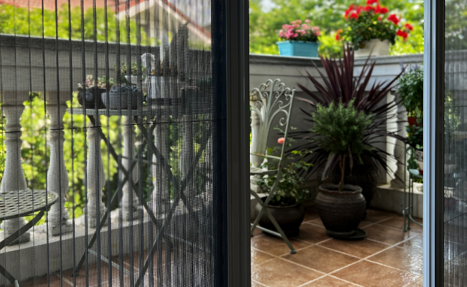 玻纤涤纶混织折叠网