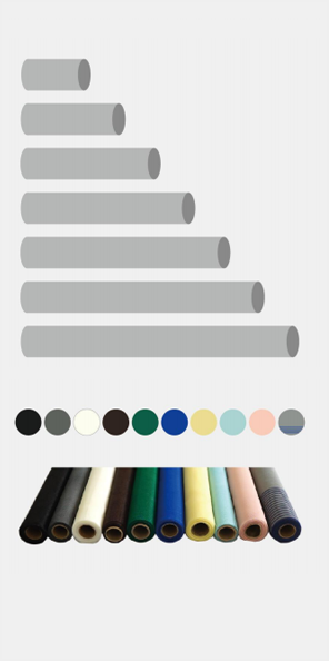 尺寸及颜色定制